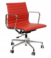 кресло eames style красная кожа в Дзержинске