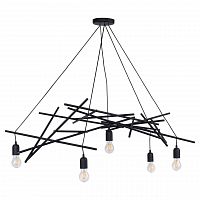 дизайнерская подвесная люстра spot light glenn 9222504 черная в Дзержинске