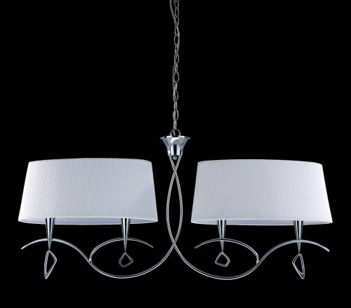 подвесная люстра mantra mara chrome - white 1642 в Дзержинске