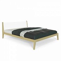кровать полутораспальная 140x200 белая fly в Дзержинске