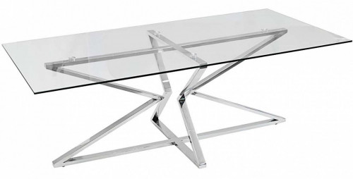 стол журнальный cubic silver хром в Дзержинске