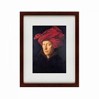 картина: portrait of a man in a chaperon (self-portrait), 1433 в Дзержинске