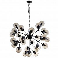 подвесная люстра crystal lux medea sp30 коричневая в Дзержинске