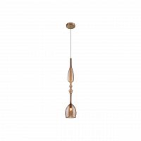 подвесной светильник crystal lux lux new sp1 c amber в Дзержинске