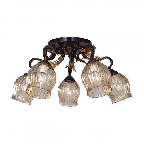 потолочная люстра idlamp brauni 474/5pf-blackpatina в Дзержинске