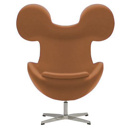 кресло egg mickey бежевое в Дзержинске