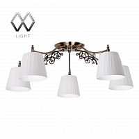 потолочная люстра mw-light моника 372011105 белая в Дзержинске