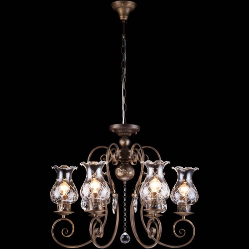 подвесная люстра arte lamp palermo a2053lm-6br в Дзержинске