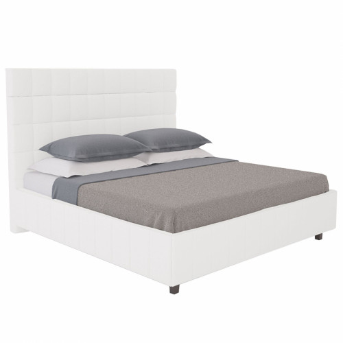 кровать двуспальная 180х200 белая shining modern в Дзержинске