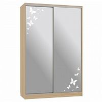 шкаф-купе для спальни mebelson гранд 4-600 бабочки в Дзержинске