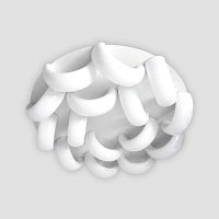 потолочная светодиодная люстра ambrella light orbital cloud fc18/15 wh 300w d1040 в Дзержинске