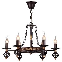 подвесная люстра arte lamp cartwheel a4550lm-6ck в Дзержинске
