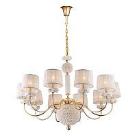 подвесная люстра crystal lux adagio sp10 белая в Дзержинске