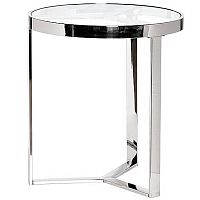 стол журнальный bridge chrome 50*55см хром в Дзержинске