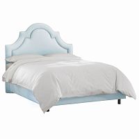 кровать двуспальная 180х200 голубая kennedy french blue в Дзержинске
