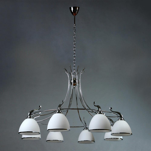 подвесная люстра brizzi ma02401ca/008 chrome в Дзержинске