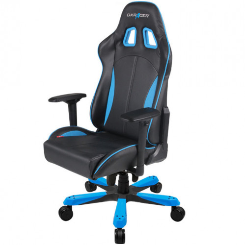 кресло геймерское dxracer king ks57 черно-синее в Дзержинске