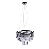дизайнерская подвесная люстра spot light aurora 9019828 черная в Дзержинске