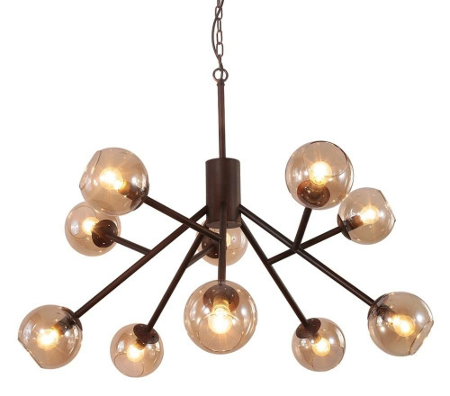 подвесная люстра crystal lux bueno sp-pl10 в Дзержинске