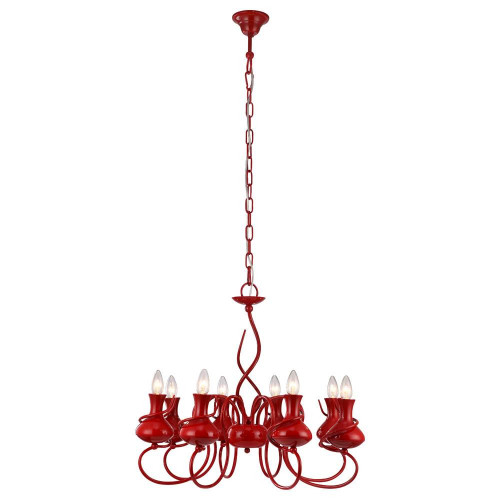 подвесная люстра arte lamp vaso a6819lm-8rd в Дзержинске