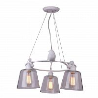 подвесная люстра arte lamp passero a4289lm-3wh в Дзержинске