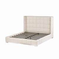 кровать двуспальная с бортиками 180x200 бежевая oakley bed в Дзержинске