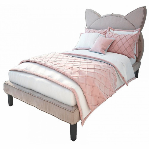 кровать детская 120х200 бежевая kitty в Дзержинске