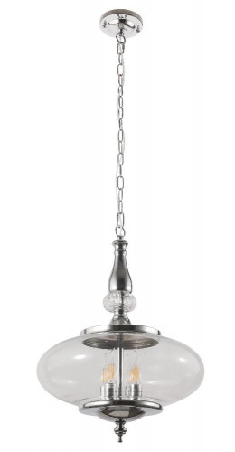 подвесной светильник crystal lux miel sp4 chrome в Дзержинске