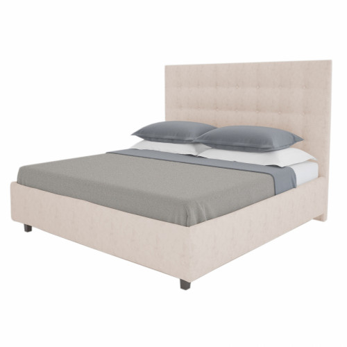 кровать двуспальная 160х200 светло-бежевая royal black в Дзержинске