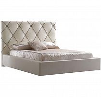 кровать двуспальная 160х200 бежевая kalibry в Дзержинске