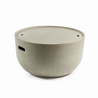 журнальный столик rhette cc0506rf03 из цемента от la forma (ex julia grup). с емкостью для хранения. в Дзержинске