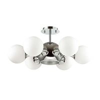 потолочная люстра odeon light miolla 3972/7c белая в Дзержинске
