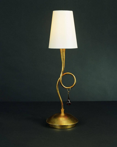 настольная лампа mantra paola painted gold 3545 в Дзержинске