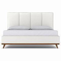 кровать двуспальная 160х200 белая carter snowfall в Дзержинске
