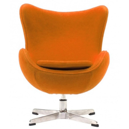 детское кресло egg chair оранжевое в Дзержинске