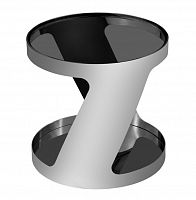 столик журнальный height black silver хром в Дзержинске