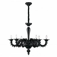 подвесная люстра ideal lux ca rezzonico sp6 nero в Дзержинске
