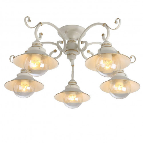 потолочная люстра arte lamp 7 a4577pl-5wg в Дзержинске