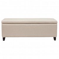 оттоманка dean upholstered storag бежевая в Дзержинске