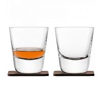 набор из 2 стаканов arran whisky с деревянными подставками 250 мл в Дзержинске