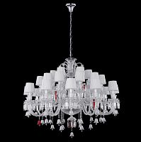подвесная люстра crystal lux princess sp30 белая в Дзержинске