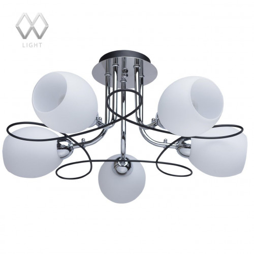потолочная люстра mw-light альфа 324013405 белая в Дзержинске