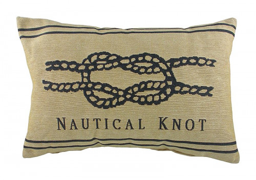 подушка с морским узлом nautical knot natural в Дзержинске