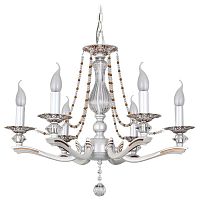 подвесная люстра idlamp eloisa 259/6-whiteplatina в Дзержинске
