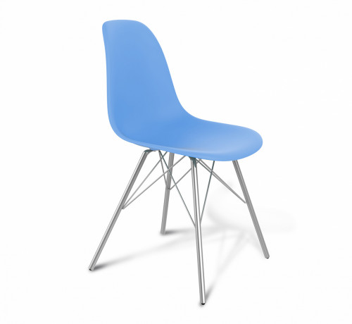стул dsr голубой s37 (eames style) в Дзержинске