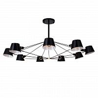 подвесная люстра freya abigail fr5038-cl-09-b черная в Дзержинске