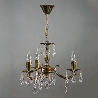 подвесная люстра ambiente benisa 2226/3 pb new leaf в Дзержинске