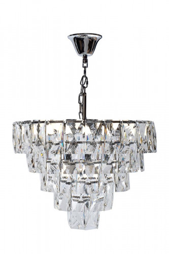 люстра серебро crystal d60x28 см в Дзержинске