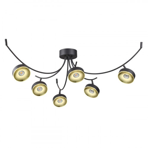 потолочная светодиодная люстра odeon light fineca 3812/42cl в Дзержинске