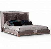 кровать двуспальная 180х200 серая tecni nova wood в Дзержинске
